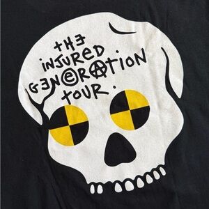 Men’s Graphic Tee, Injured Generation Tour T-Shirt, A$AP Rocky, AWGE